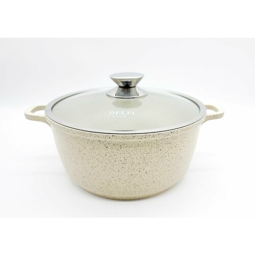 Delfi Кастрюля с крышкой 28см 7л 3875₽