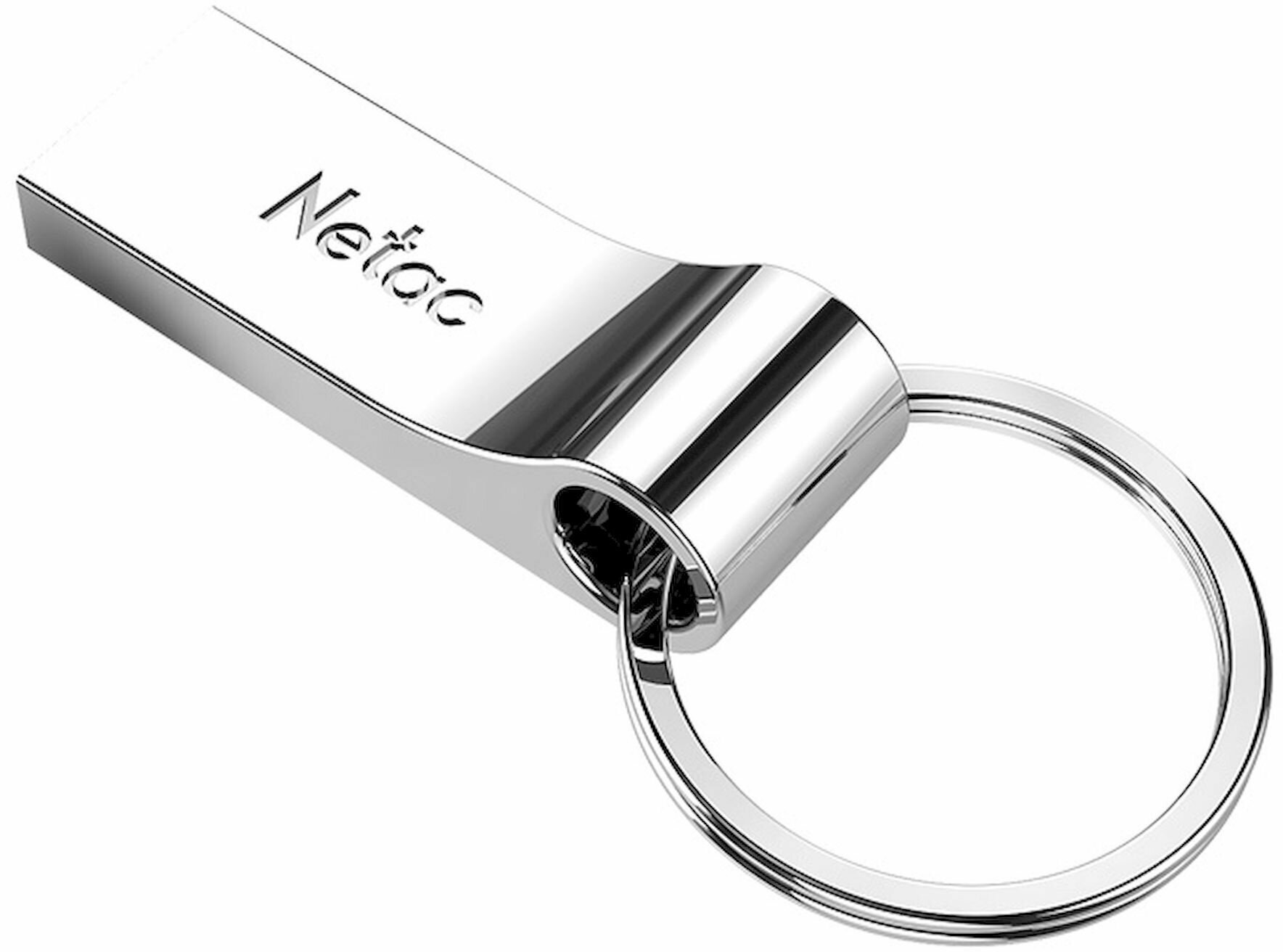 Флешка Netac U275 16ГБ USB2.0 серебристый (NT03U275N-016G-20SL) — фото 1