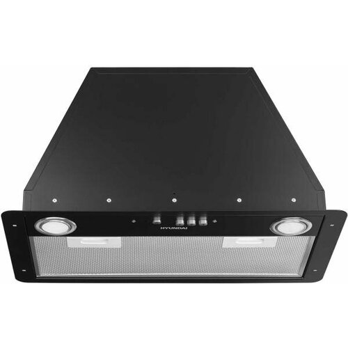 Вытяжка встраиваемая Hyundai HBB 6035 BK черный 1059100₽