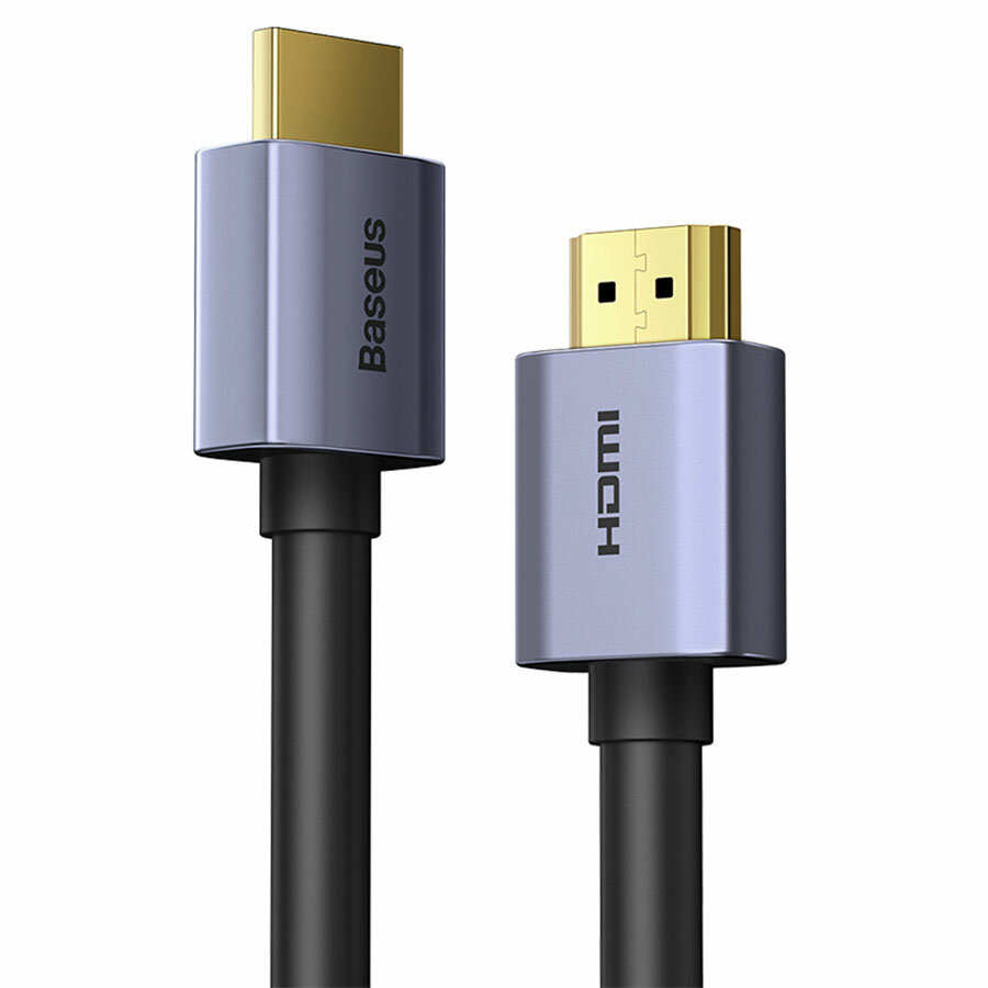 Кабель HDMI BASEUS High Definition Series Graphene, HDMI 8K- HDMI 8K, 2 м, черный