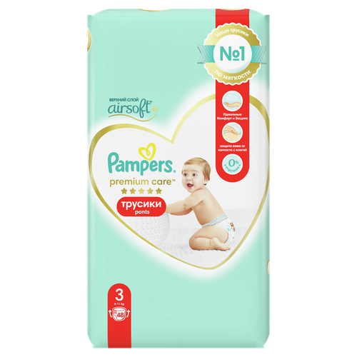 Pampers Premium Care трусики , 48 шт.