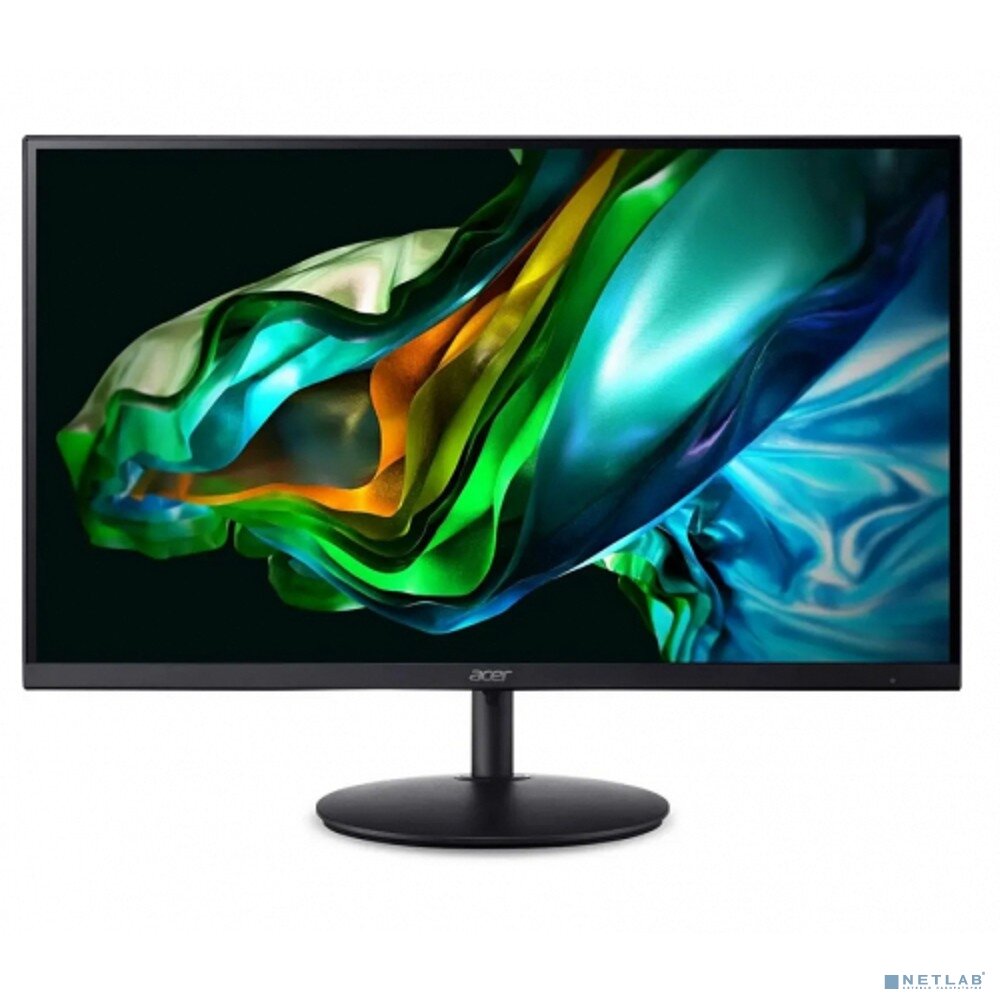 ACER Монитор LCD Acer 31.5" SH322QUAbmiphux IPS 2560x1440 75Hz 1ms 300cd HDMI2.0 DisplayPort1.2 USB-C(65W) 2x1W HDR10 чёрный