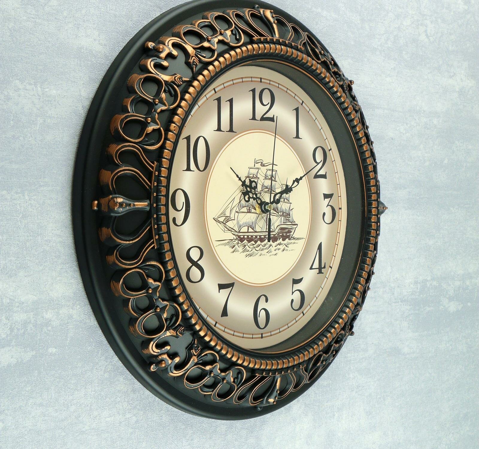 Часы настенные "Фрегат", 40х40 см 4123043