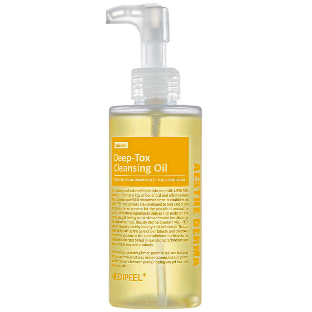 Гидрофильное масло с витаминным комплексом MEDI-PEEL Vegan Vitamin Deep-Tox Cleansing Oil, 200 мл