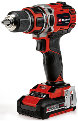 Аккумуляторная дрель Einhell pxc te-cd 18/50 li bl, 18в, 50нм, патрон 13мм, 2x2,0 ач, кейс 4513896