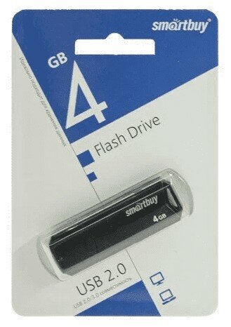 Накопитель USB 2.0 SmartBuy 4GB CLUE yellow - фото №6