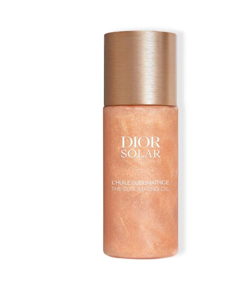 Сухое масло DIOR Solar The Sublimating Oil 125 мл | 100% ОРИГИНАЛ | Для лица тела волос | Сияние и уход | С шиммером