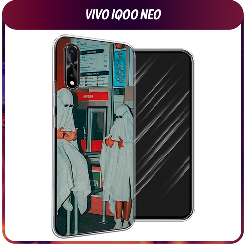 Силиконовый чехол на Vivo iQOO Neo/V17 Neo / Виво iQOO Neo/V17 Neo Chillin Killin силиконовый чехол на vivo iqoo neo v17 neo виво iqoo neo v17 neo лиса в очках