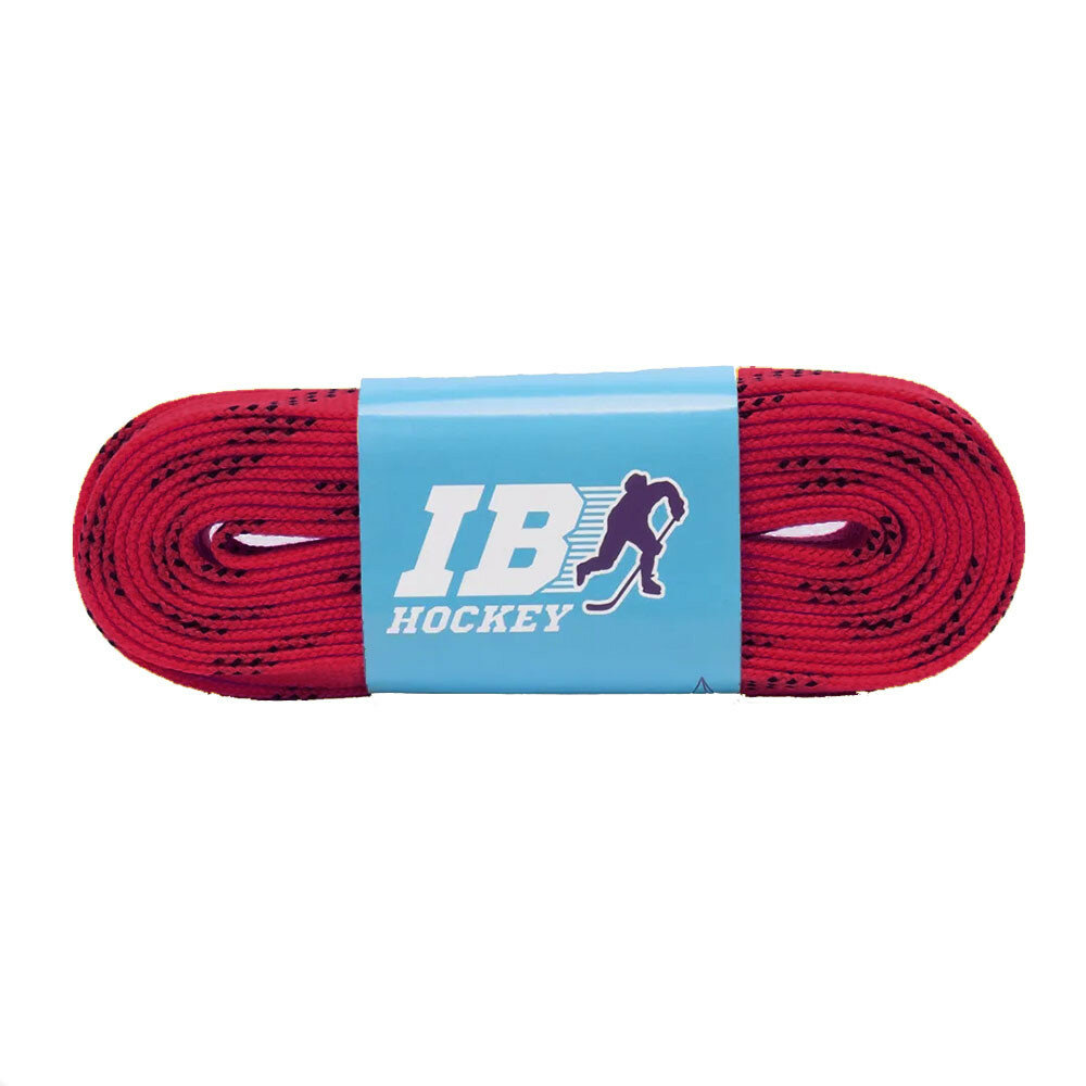 Шнурки для коньков Ib Hockey с пропиткой, 244см. (244см)