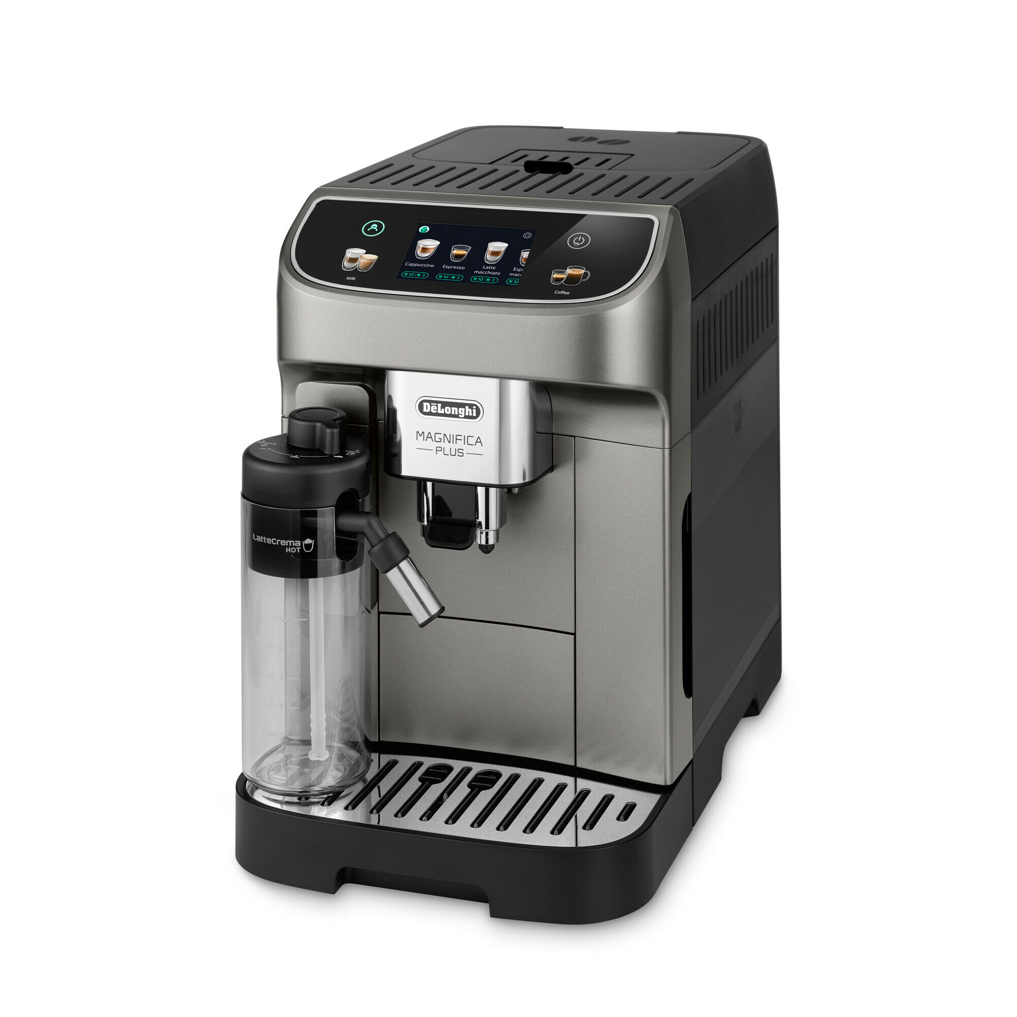 Кофемашина DeLonghi Magnifica Plus ECAM320.70.TB Титан - фотография № 2