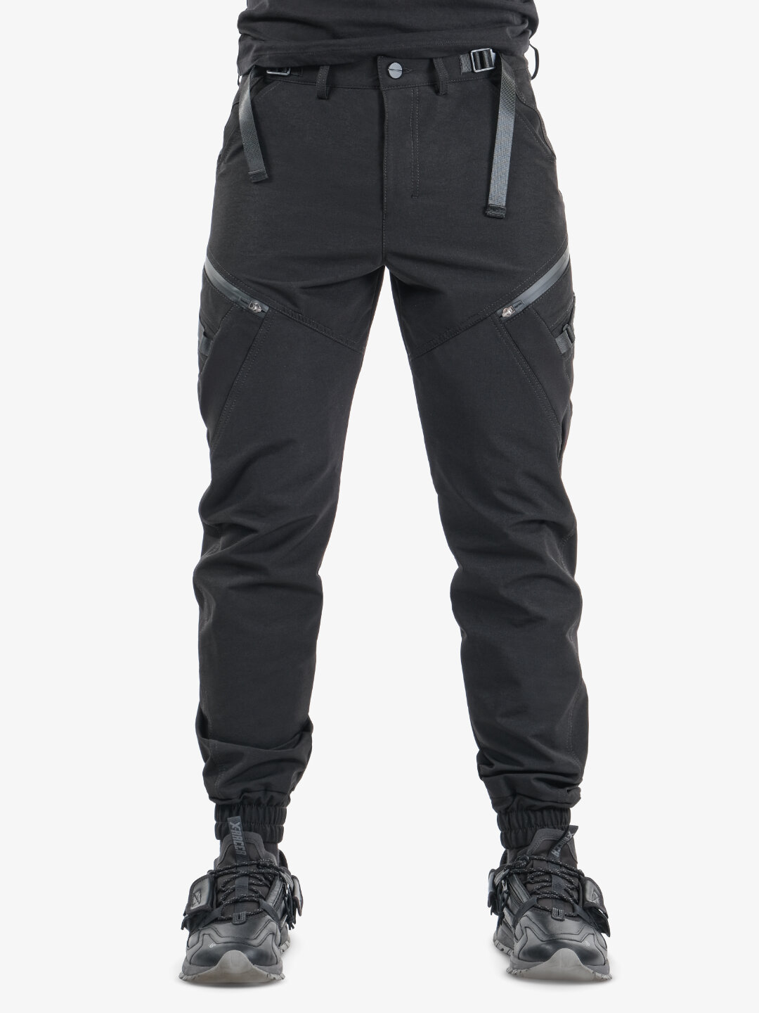 Брюки джоггеры IGAN, размер L, черный — фото 1