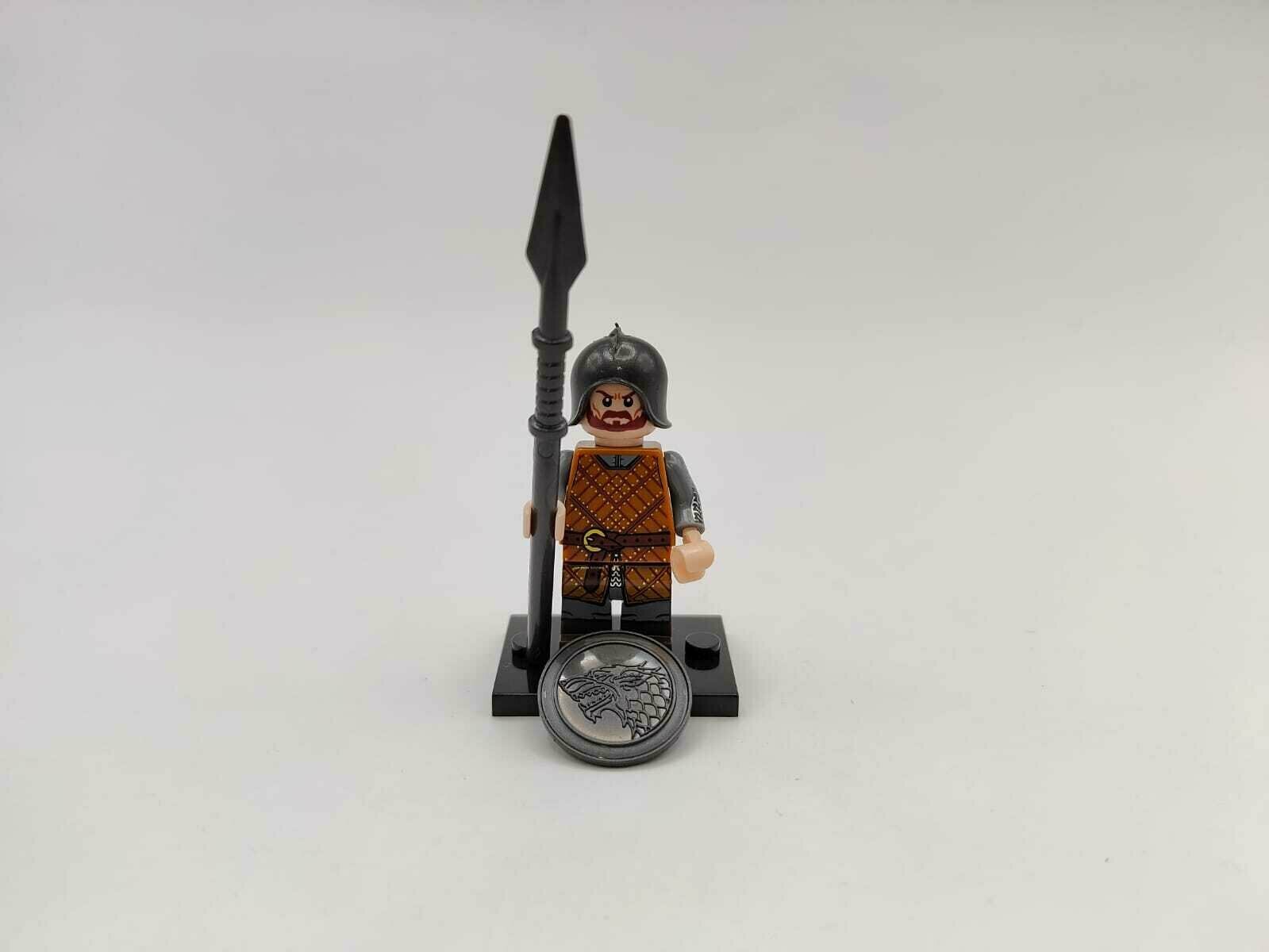 Минифигурка «Копеечник Старков», фигурка из коллекции "Войска домов" из "Игры престолов", совместима с конструкторами Lego