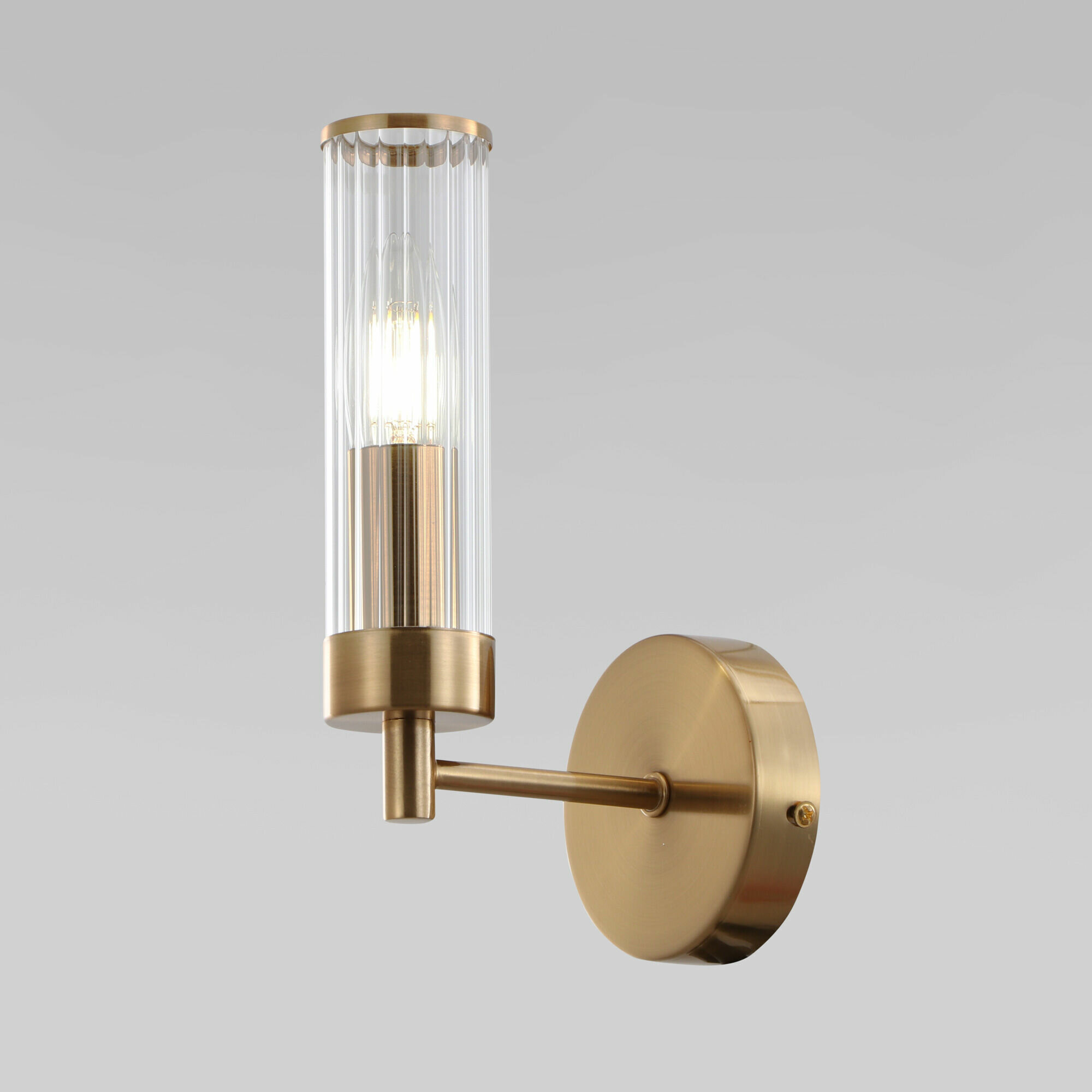 Бра / Настенный светильник Eurosvet Oriens 60166/1 E14 40 Вт цвет латунь