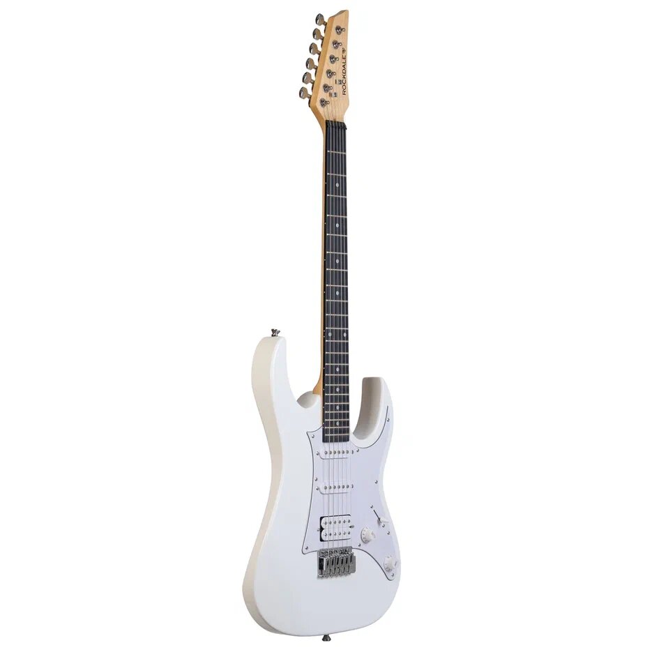 ROCKDALE Akira HSS Snow White электрогитара, цвет белый — фото 1