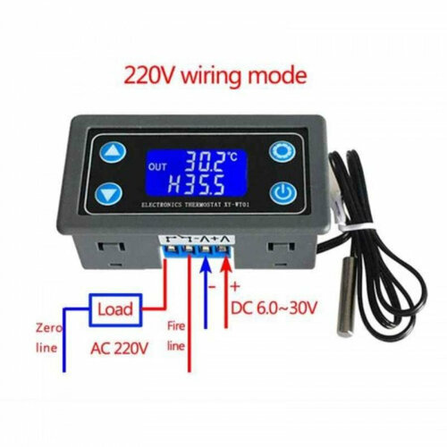 Термостат XY-WT01 в корпусе 1080₽