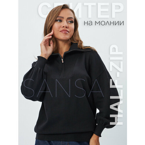 фото Джемпер sansa, размер l-xl, , черный