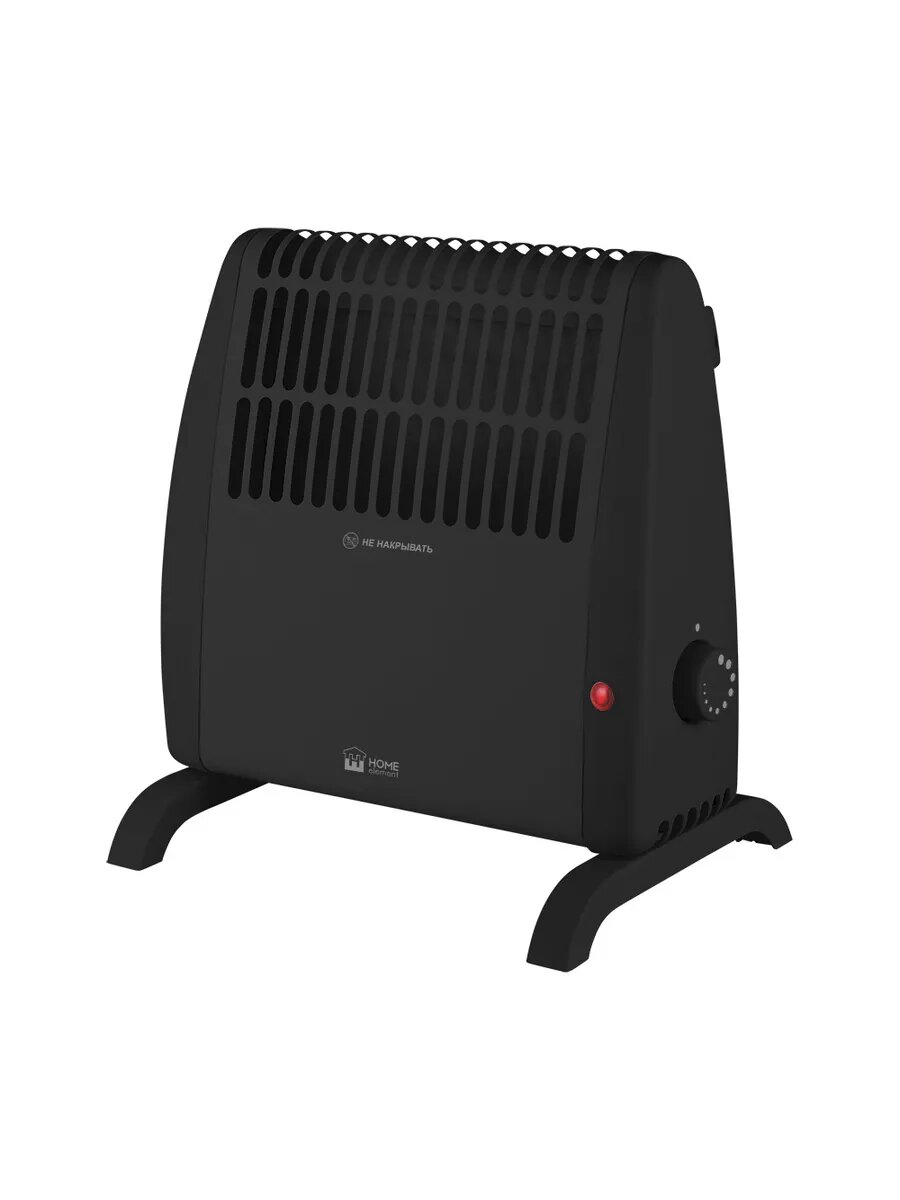 Обогреватель конвектор электрический HOME ELEMENT HE-CH1230A черный жемчуг