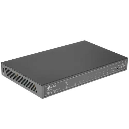 Tp-Link Коммутатор JetStream Smart SG2210P гигабитный управляемый L2, 8xRJ45+PoE 1Гбит с, 2xSFP