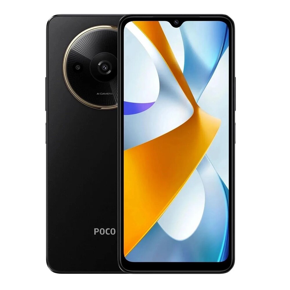X.Poco C61 4/128Gb Black RU, цвет черный – купить на Яндекс
