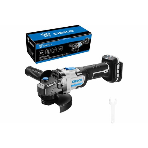 DEKO Углошлифовальная машина бесщеточная DKAG20 20В без АКБ и зу 063-2154 6085₽