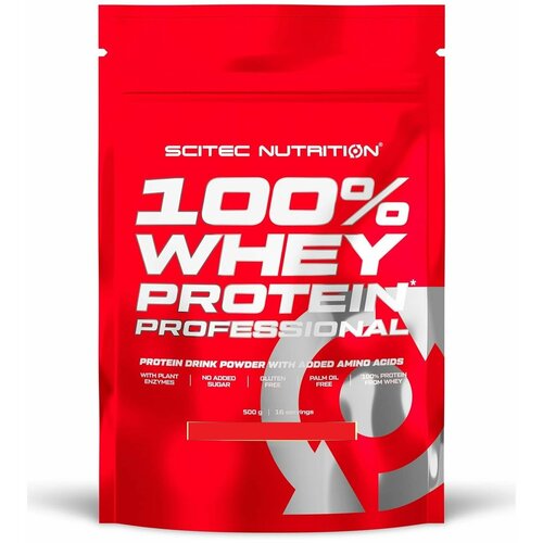 Протеин сывороточный Scitec Nutrition 100% Whey Protein Professional 500 г Шоколад