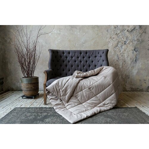 Одеяло German Grass, Almond Wool Grass, шерстяное, теплое, 160х220см