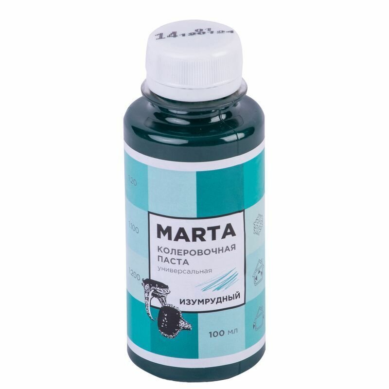 Колер паста MARTA №14 изумрудный 100мл 149080