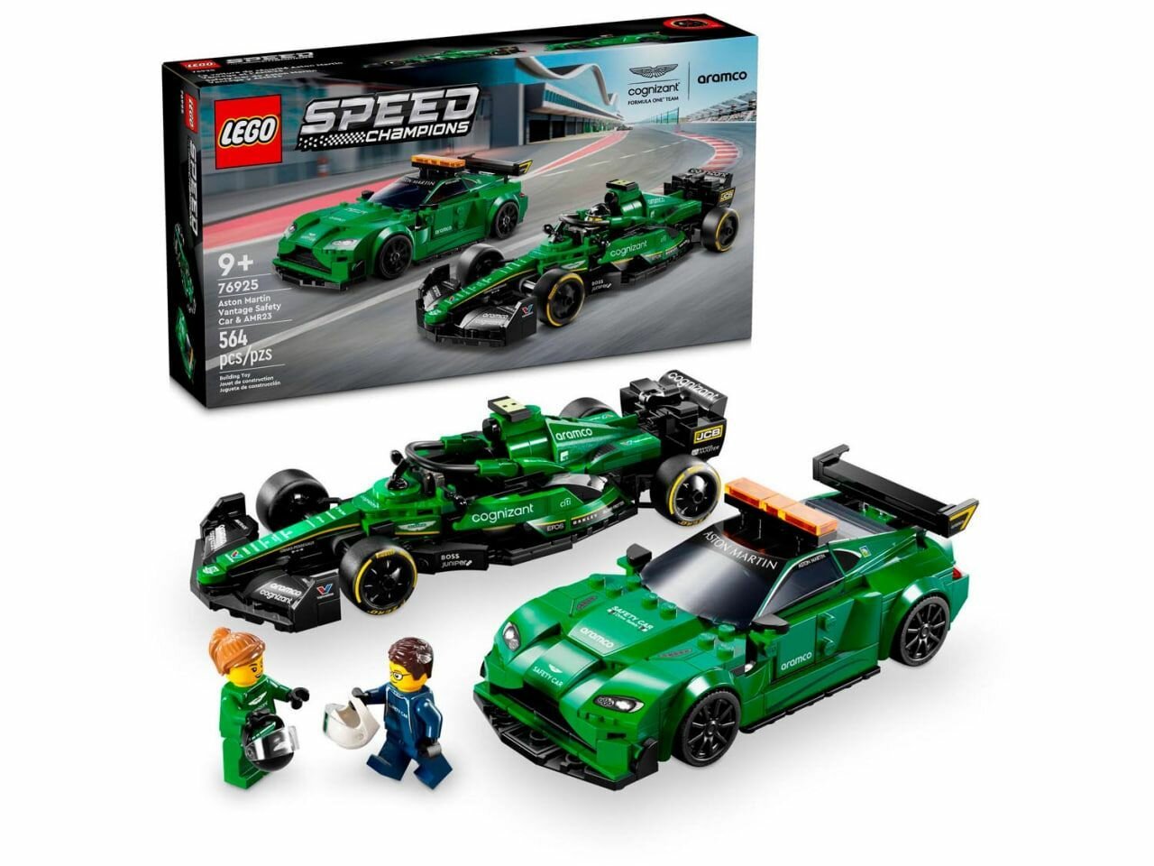 LEGO Speed Champions 76925 Автомобиль безопасности Aston Martin Vantage и AMR23