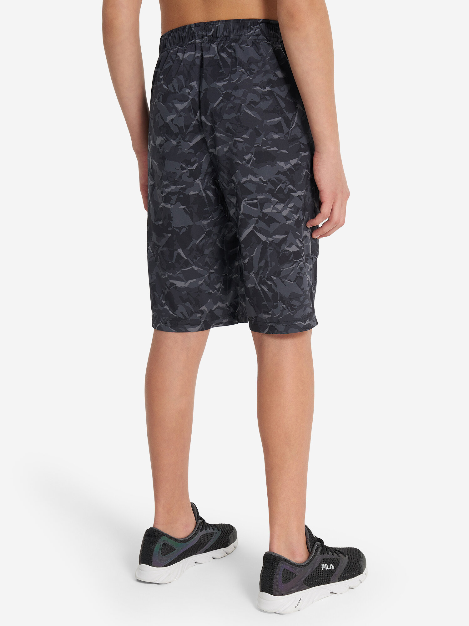 Шорты спортивные Fila, размер 158-164, черный — фото 1