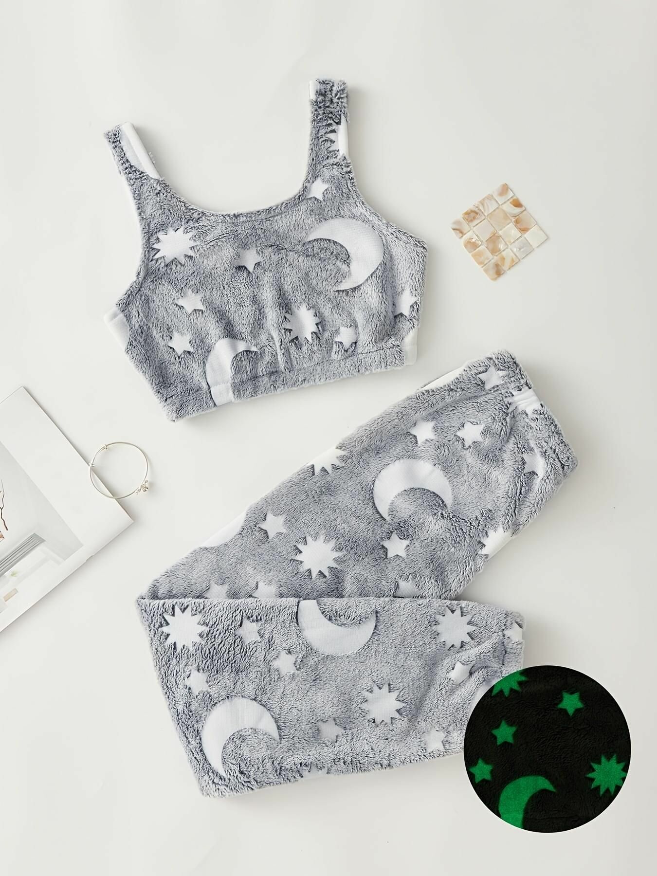 Пижама Heresh Осень-зима 2024, размер S, серый