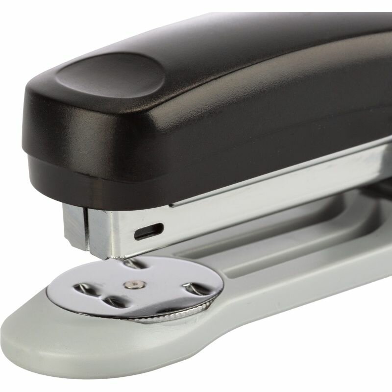 Степлер Attache Effect скобы № 24/6-26/6, до 25 листов, пластик, черный — фото 1