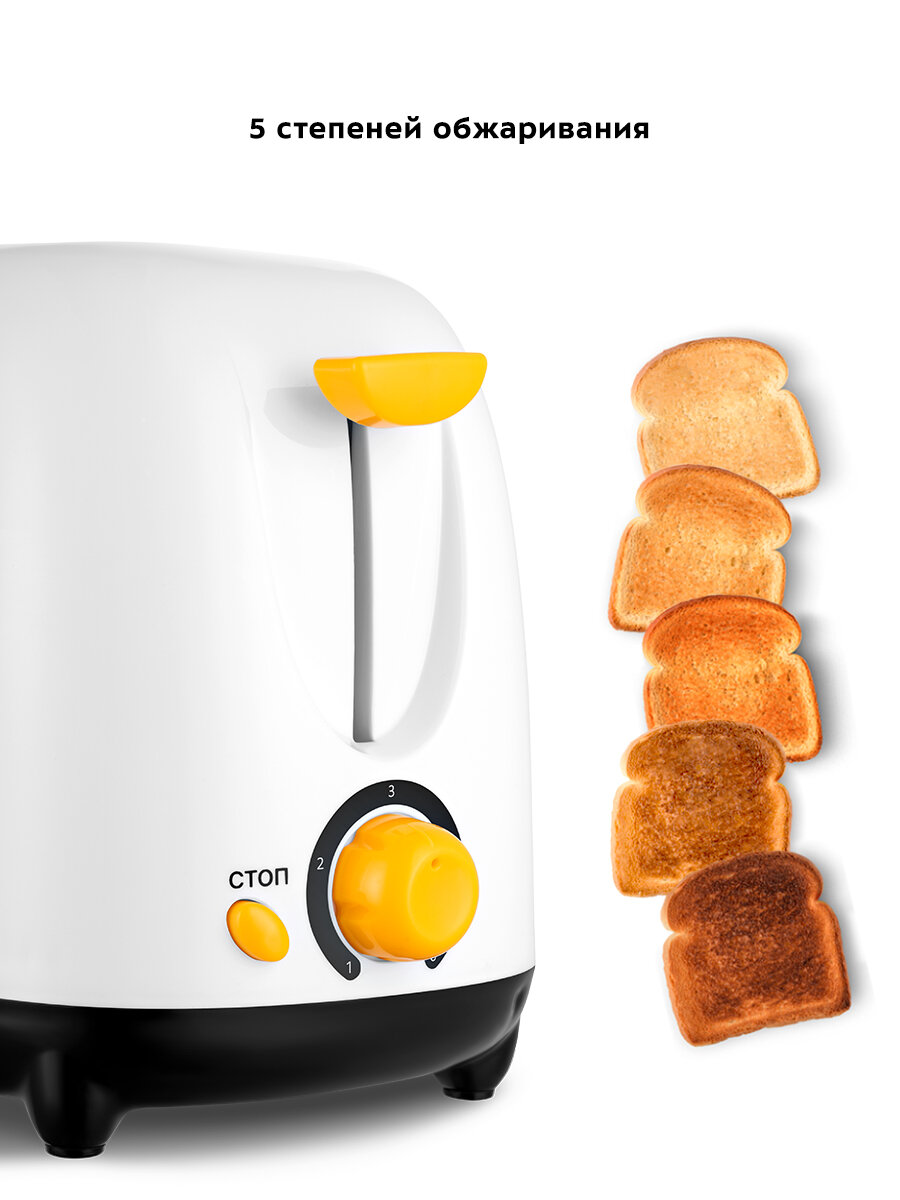 Тостер Kitfort КТ-6207 — фото 1
