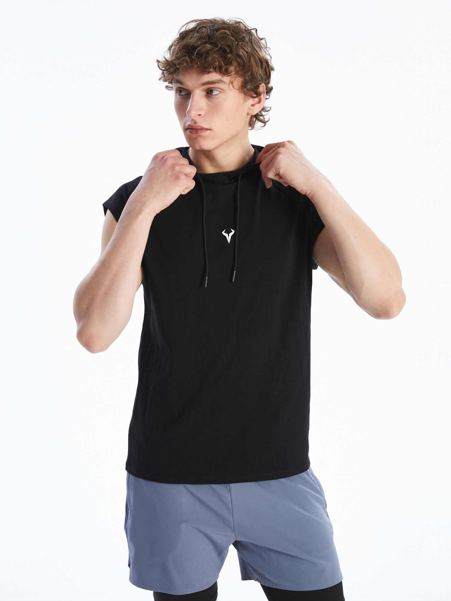 Майка спортивная LC Waikiki 1 шт. размер L черный