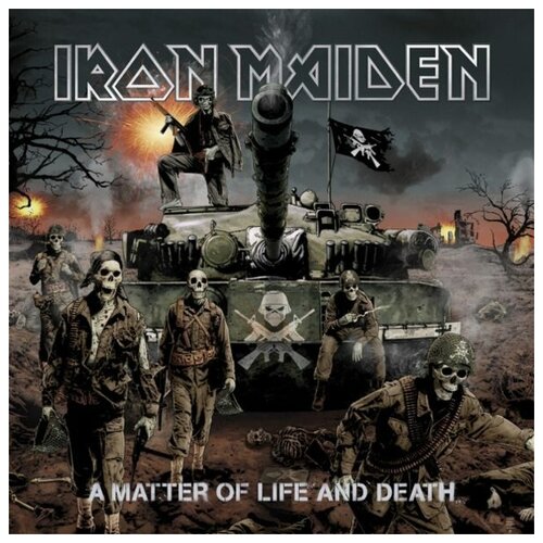 сумка для обуви coolpodarok iron maiden a matter of life and death IRON MAIDEN A MATTER OF LIFE AND DEATH Digipack Remastered CD