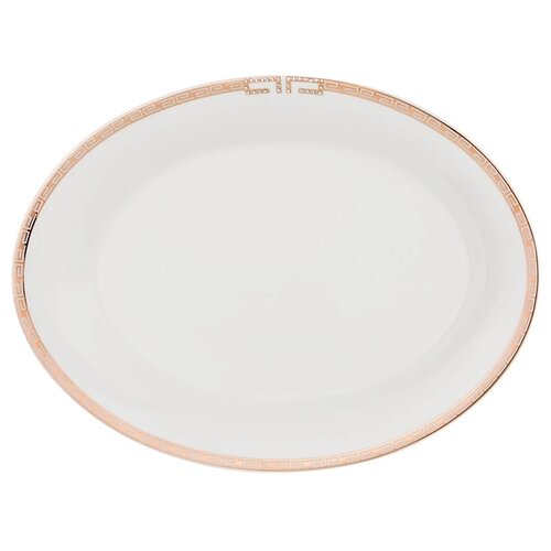 фото Lefard тарелка закусочная chic 754-142, 35.5 см белый