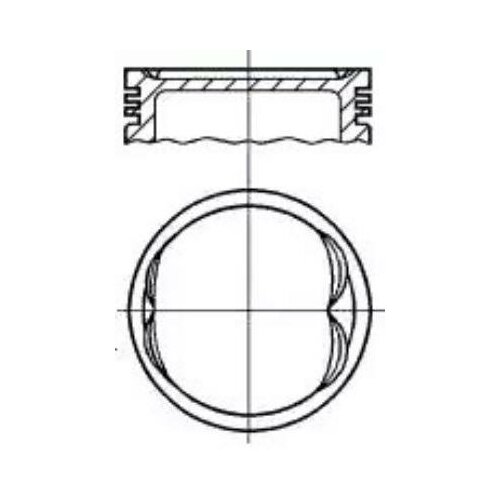 Поршень В Сборе NURAL арт. 87-306800-10