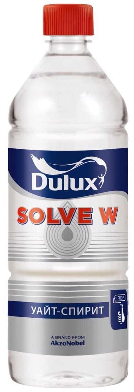 DULUX SOLVE W уайт спирит синтетический разбавитель для красок и лаков (1 л)