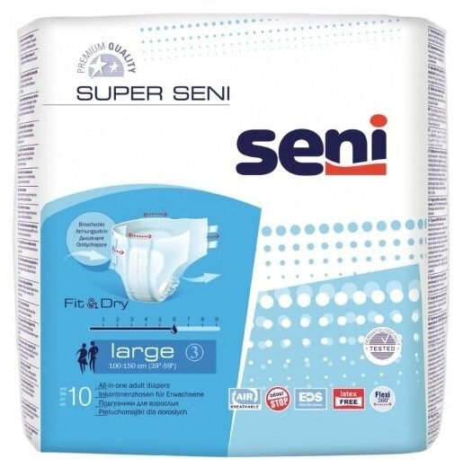    Seni Super Large L, 100-150 , 10 *3 