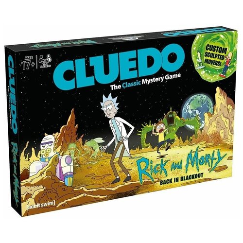 Настольная игра Rick and Morty Cluedo Mystery на английском языке