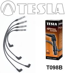 Комплект высоковольтных проводов TESLA BLATNA T098B (4шт) 4 шт.