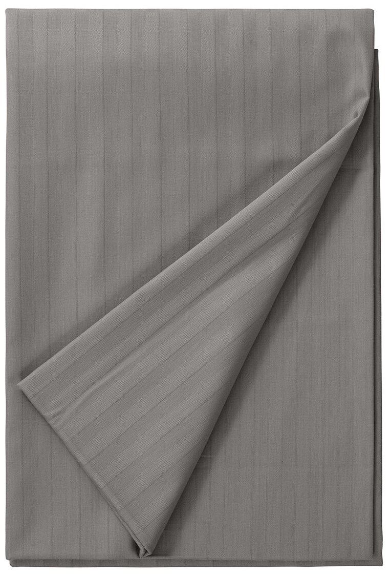 фото Простыня Verossa Евро 220х240см Gray, страйп-сатин
