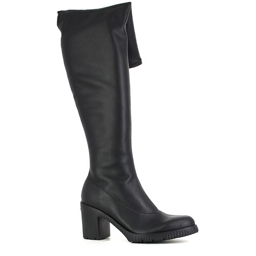 Сапоги женские, WONDERS, размер 40, черный, натуральная кожа