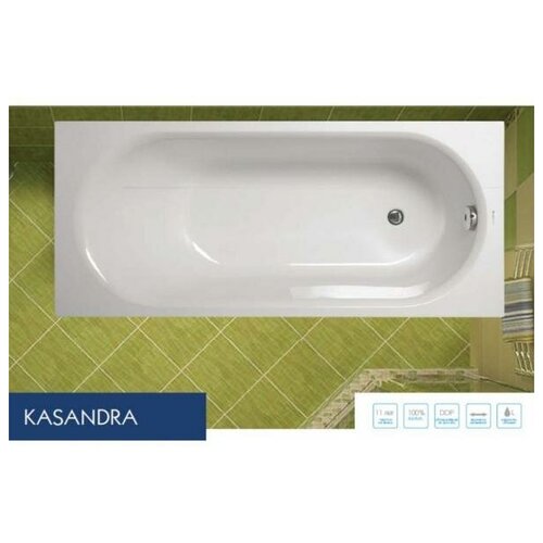 Акриловая ванна VagnerPlast Kasandra 160x70 VPBA167KAS2X-04 без фронтальной панели