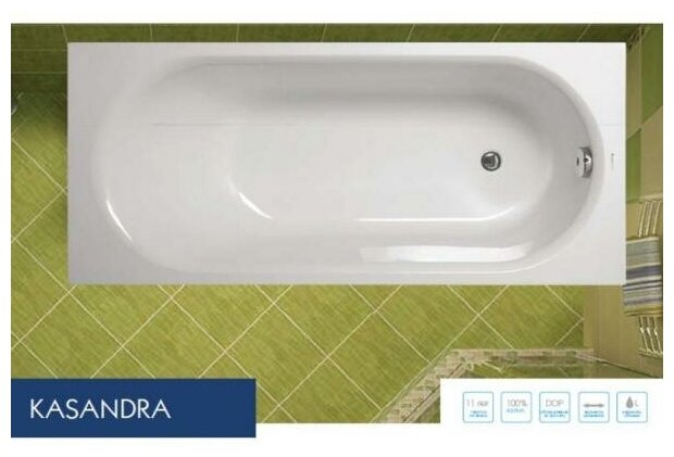 Vagnerplast Акриловая ванна VAGNERPLAST KASANDRA 160x70 VPBA167KAS2X-04