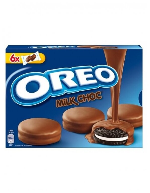 Печенье 'Oreo Choc Milk' 246 грамм - фотография № 5