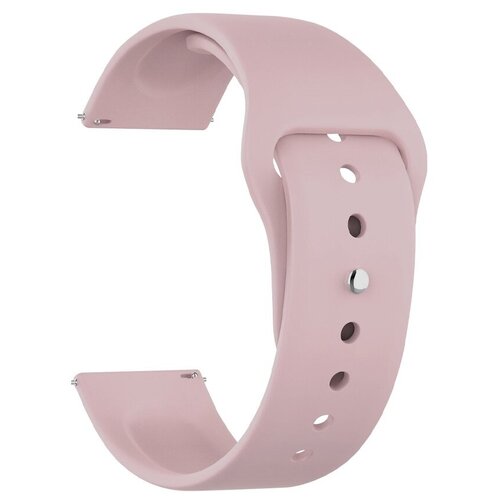 Ремешок Deppa Band Silicone универсальный, 22 mm, силиконовый, розовый