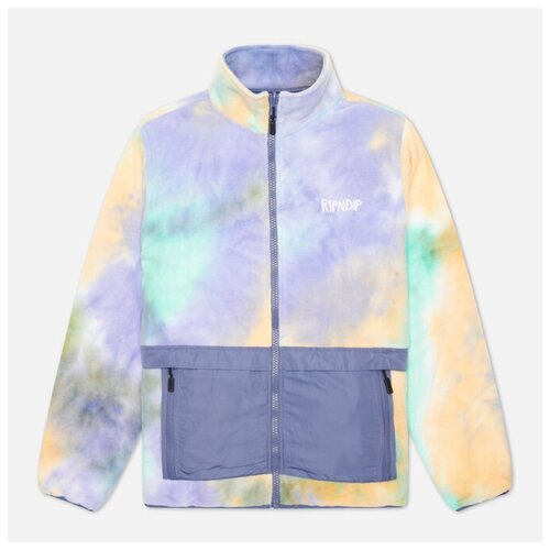 Мужская флисовая куртка Ripndip Castanza Reversible Brushed Fleece Quilted фиолетовый, Размер S