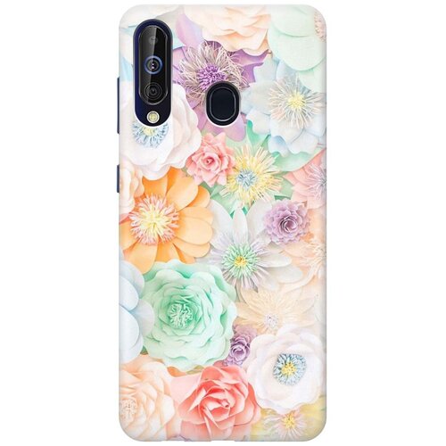 фото Силиконовый чехол на samsung galaxy a60 / m40 / самсунг а60 / м40 с принтом "цветочное многообразие" gosso