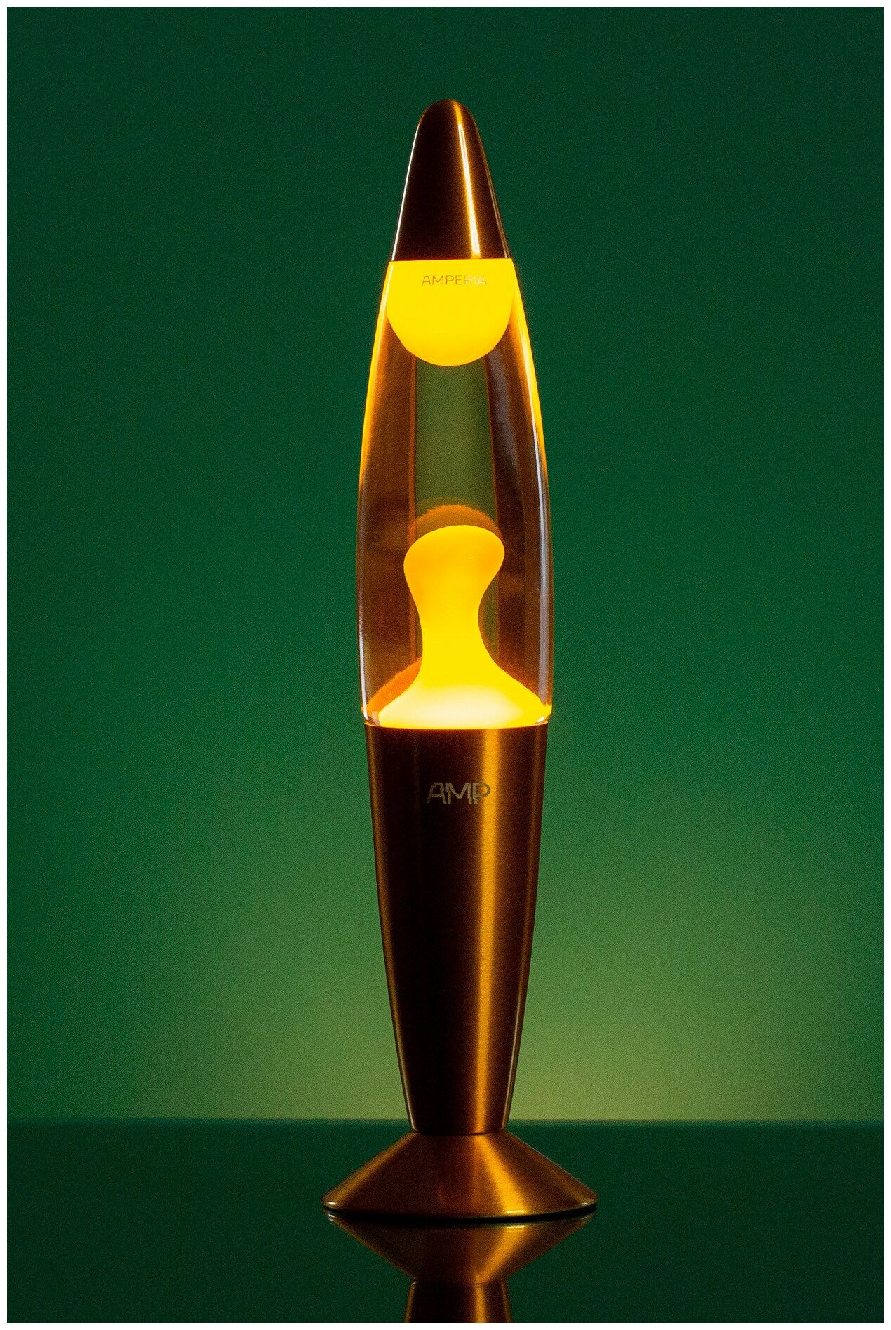 Лава лампа Amperia Rocket Golden (35 см)