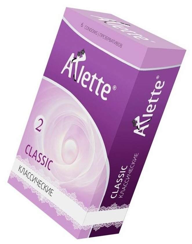 Классические презервативы Arlette Classic - 6 шт.